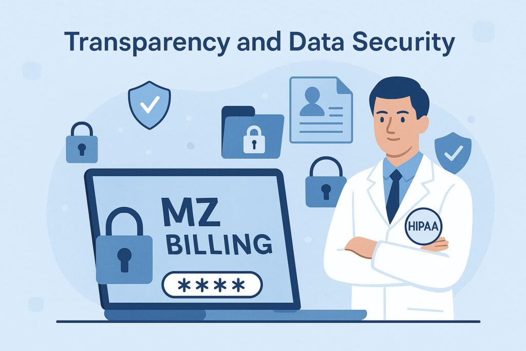 MZ Medical Billing - Transparency and Data Security