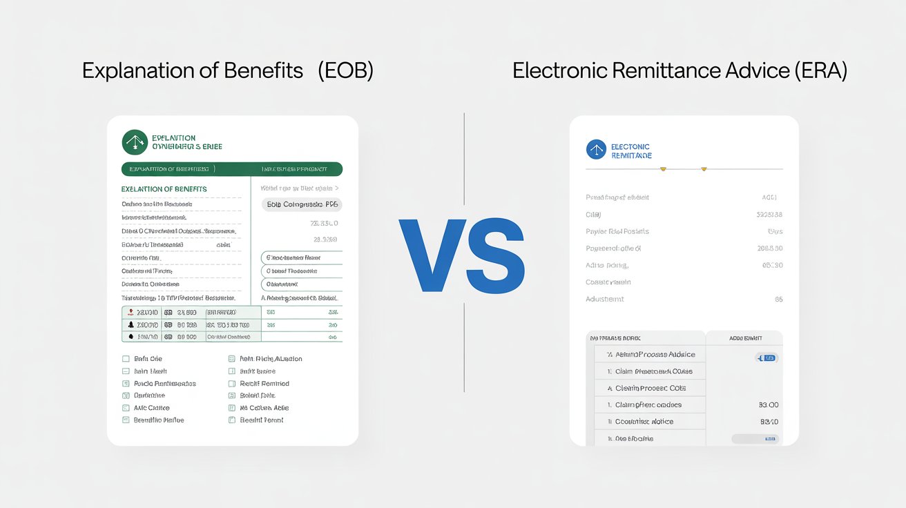 Explanation of Benefits (EOB) vs. Electronic Remittance Advice (ERA)
