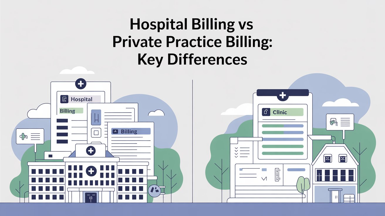 Hospital Billing vs Private Practice Billing Key Differences