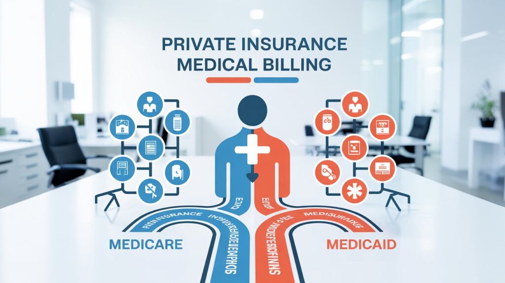 How Private Insurance, Medicare, And Medicaid Affect Medical Billing