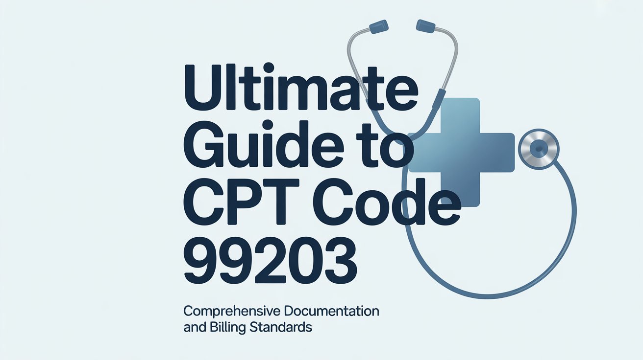 Ultimate Guide to CPT Code 99203